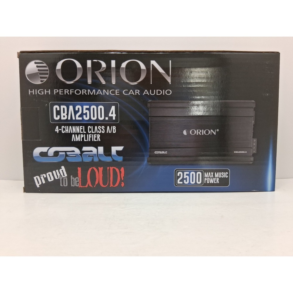Orion Cba 2500.4 Amplifier
